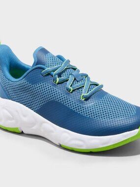 NEW All In Motion Kids Camren Performance Sneakers - Blue - Size 4